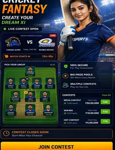 Jeetoplay (jeeto play) fantasy cricket & matchday visual 3